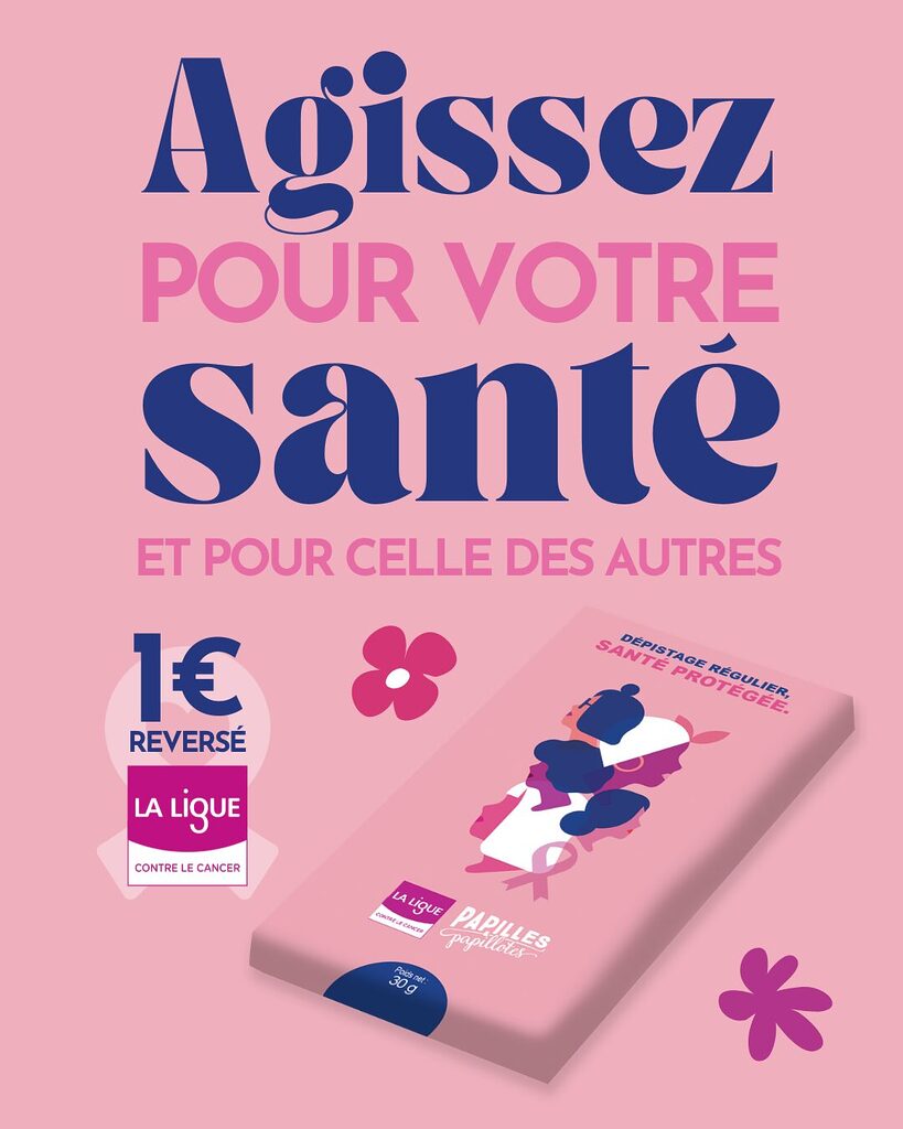 Papilles & Papillotes est très fiers de s'associer à la Ligue contre le cancer à l’occasion d’Octobre Rose.